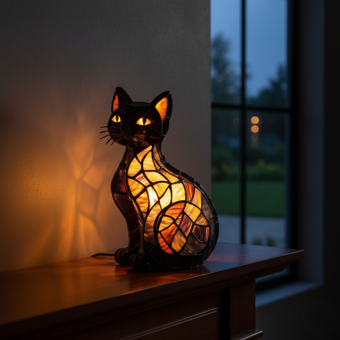 Gatto Radioso a Mezzanotte
