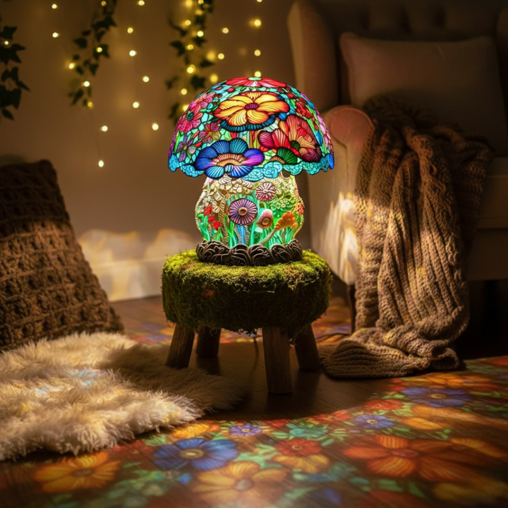 Lampada a fungo smerigliata