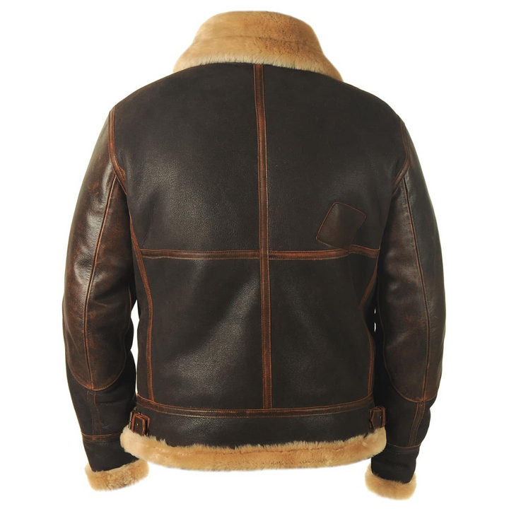Federico | Giacca aviator classica in shearling