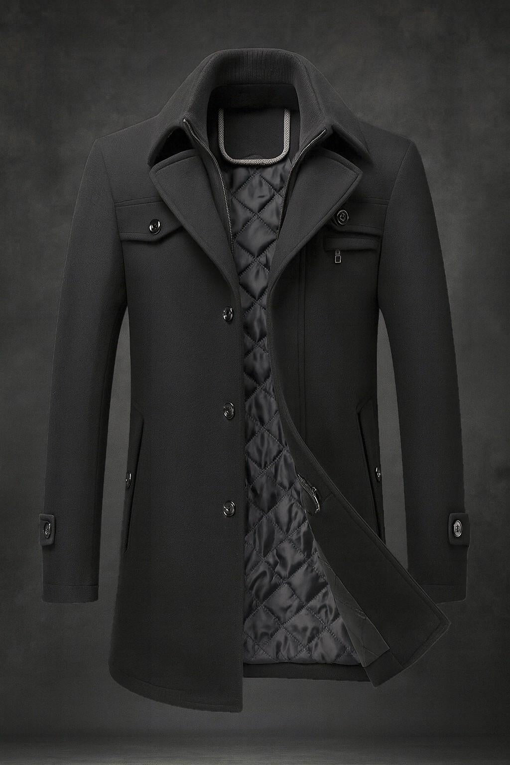 Cappotto in lana Fairmont