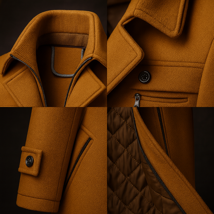 Cappotto in lana Fairmont