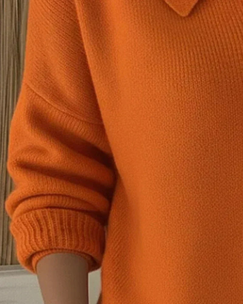 Vespera™ | Cardigan con colletto e bottoni