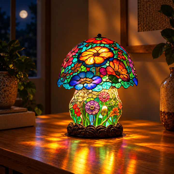 Lampada a fungo smerigliata