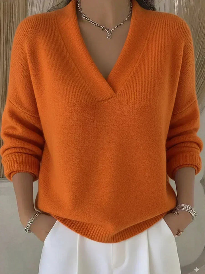Vivelle™ | Maglione dal collo a V morbido