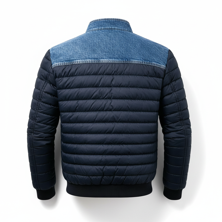 Lorenzo | Giacca di jeans imbottita ed elegante
