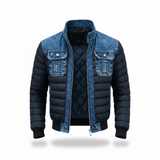 Lorenzo | Giacca di jeans imbottita ed elegante