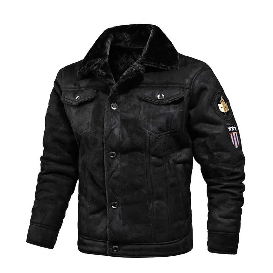 Riccardo | Giacca in pelle calda e versatile