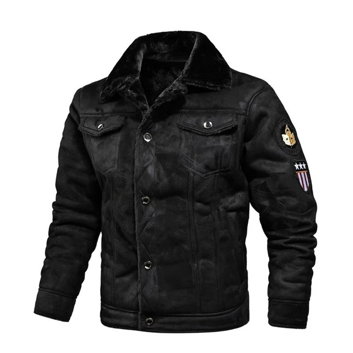 Riccardo | Giacca in pelle calda e versatile