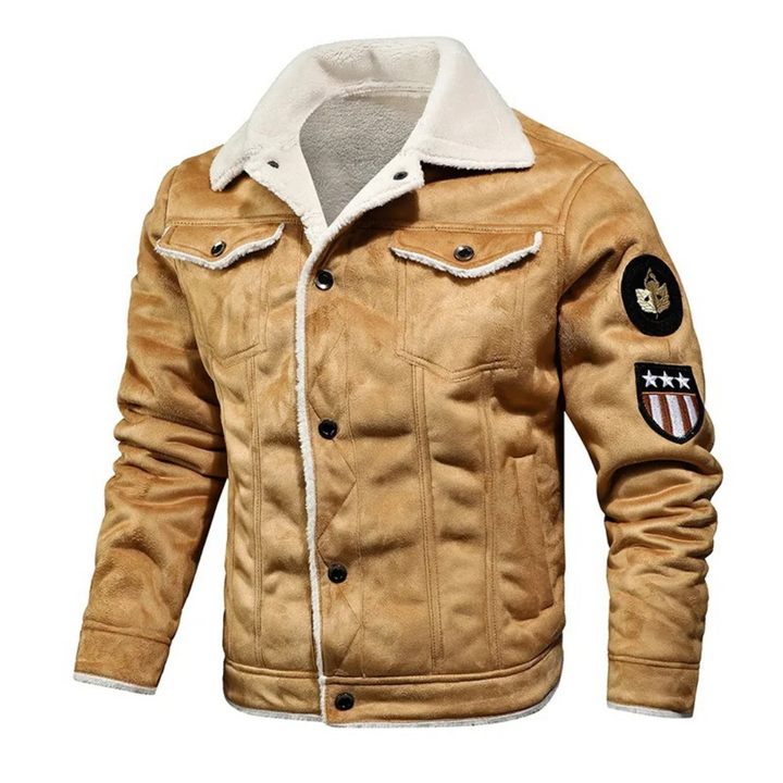 Riccardo | Giacca in pelle calda e versatile