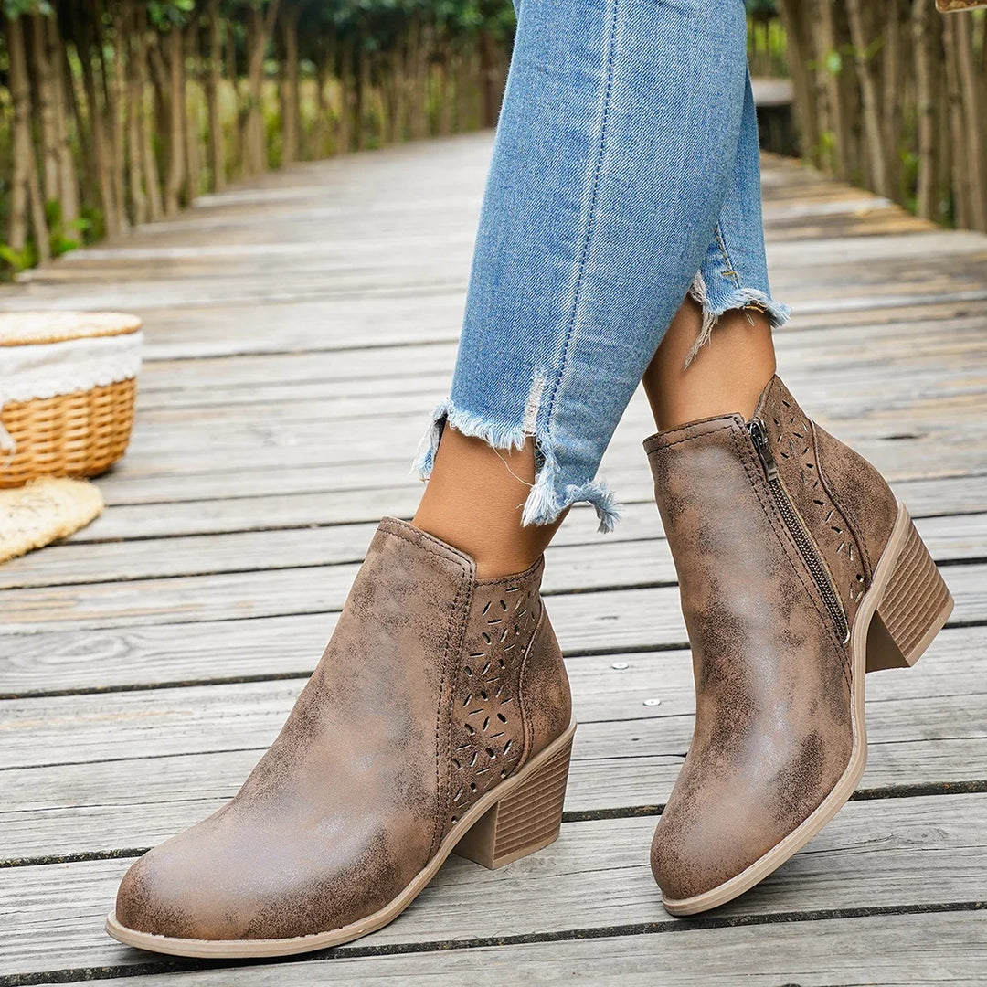 Garance | Stivaletti western con tacco medio-alto