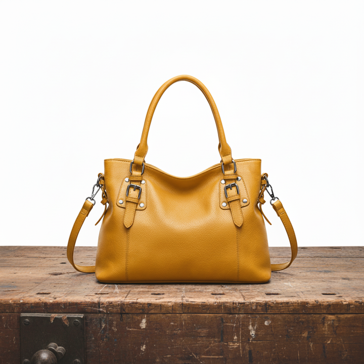 L’elegante borsa a spalla Graceful Allure di Sienna