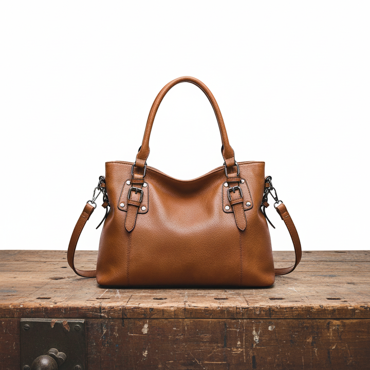 L’elegante borsa a spalla Graceful Allure di Sienna