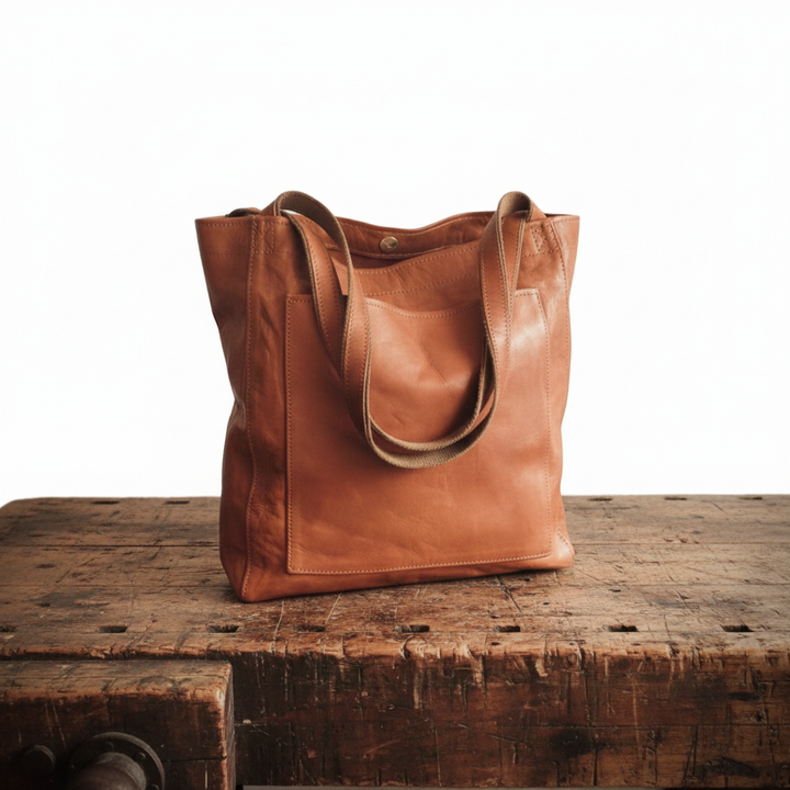 Lo stile moderno e chic di Lorena | Borsa in pelle elegante
