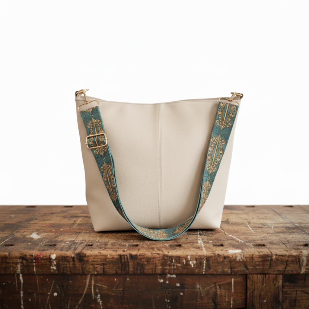 Borsa a spalla in pelle dal fascino vintage di Chelsey