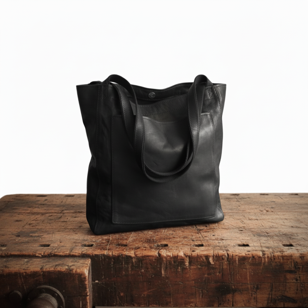 Lo stile moderno e chic di Lorena | Borsa in pelle elegante