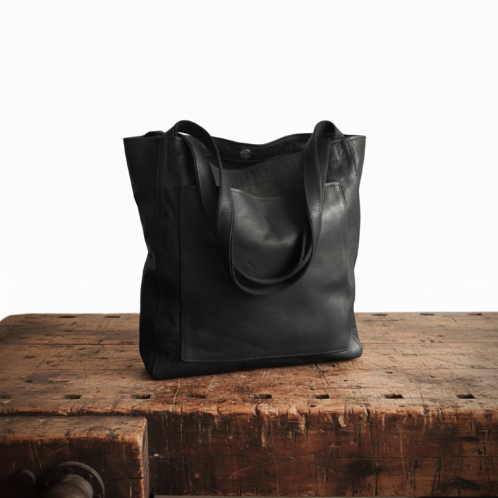 Lo stile moderno e chic di Lorena | Borsa in pelle elegante