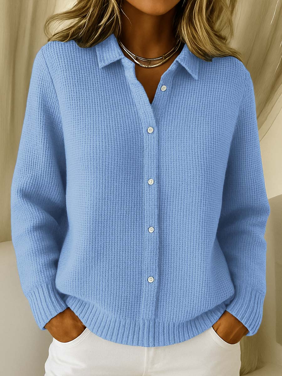 Camille™ | Cardigan in maglia testurizzata con bottoni