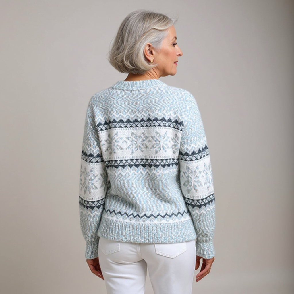 Maglione a collo alto con fiocchi Margot