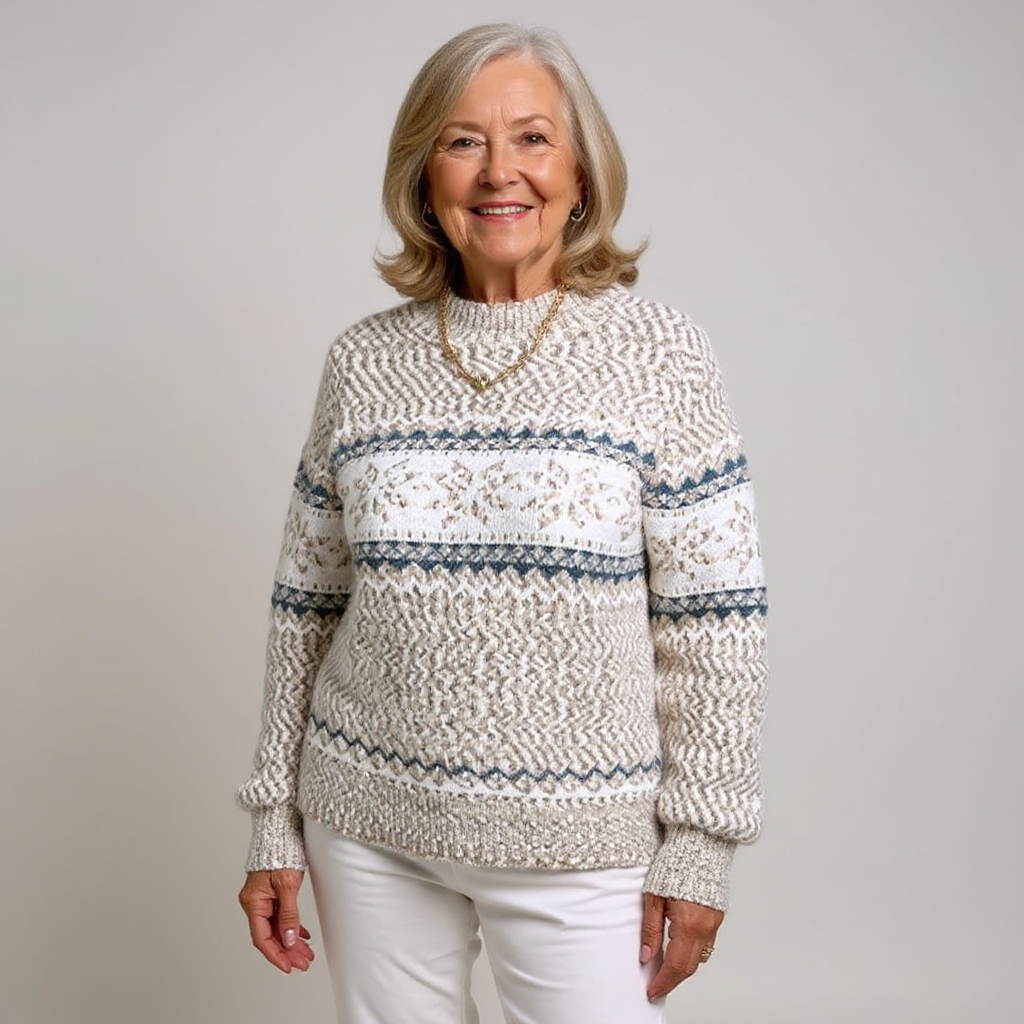 Maglione a collo alto con fiocchi Margot
